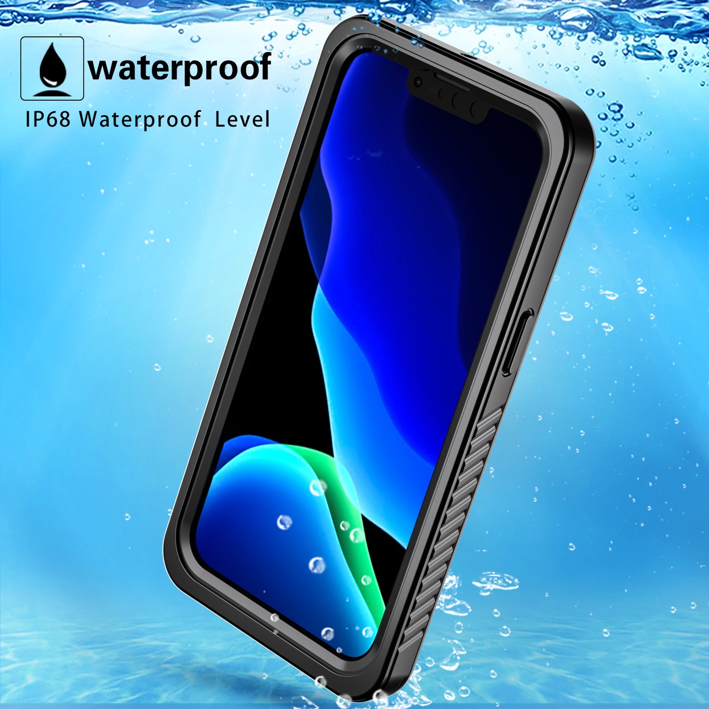 Twill Swimming IP68 Waterproof Apple iPhone 13 Pro Case Bumper Combo