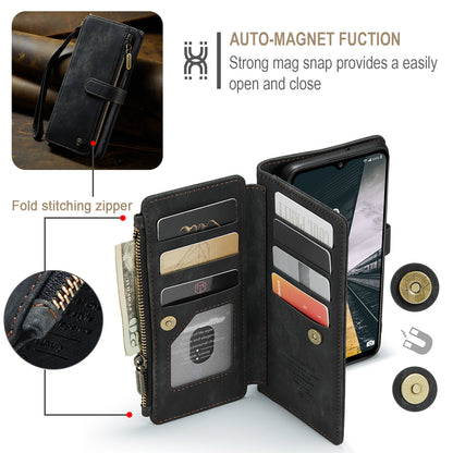 Multi-card Hand Strap Samsung Galaxy A04s Case Double Fold Stand