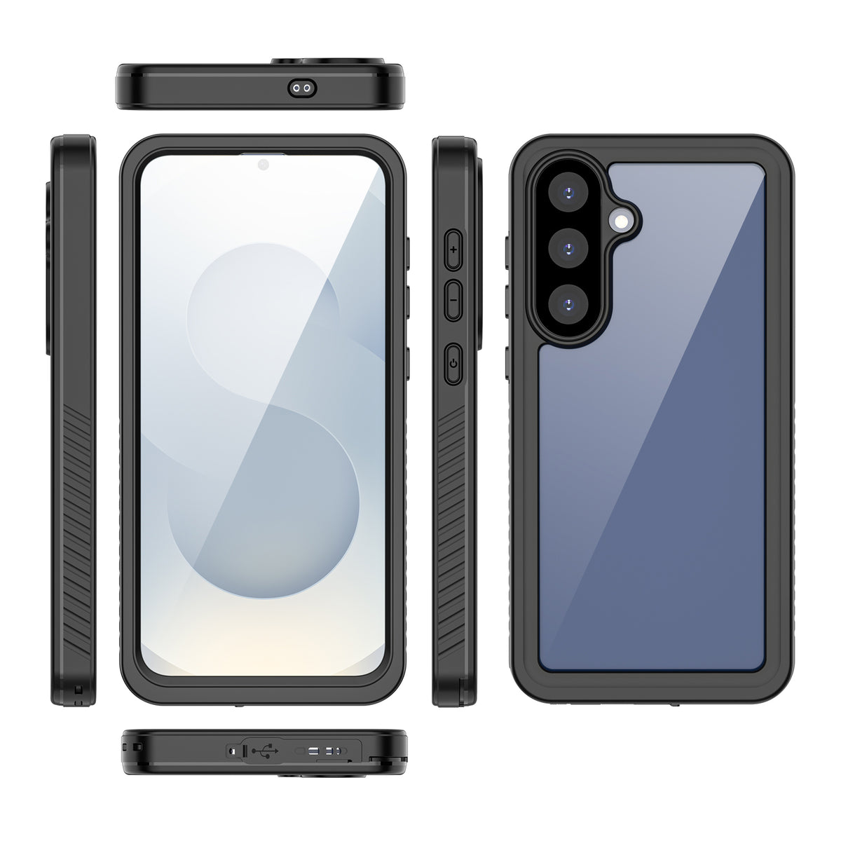 Ultramarine Technology with 360° Full-Body Phone Case | IP68 Waterproof & Shockproof