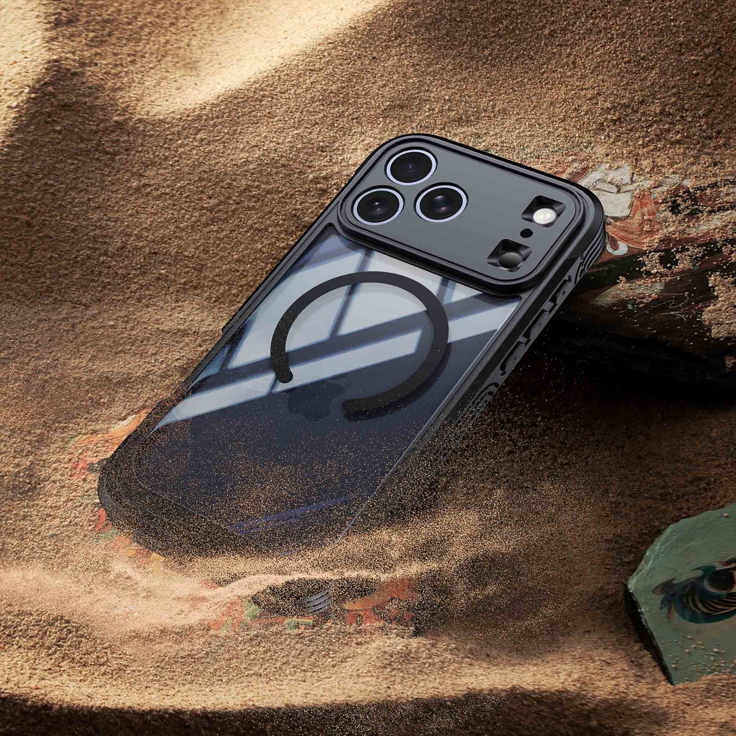 Ultramarine Technology 360 Full-Body Protection MagSafe Phone Case Clear Rugged Series - iPhone 18 Pro Max