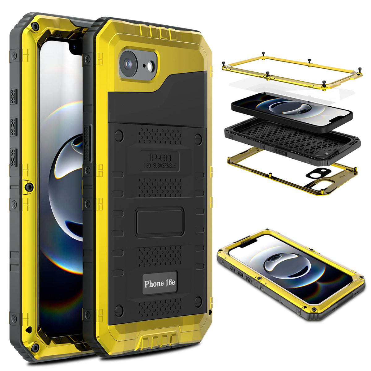 Ultramarine Technology with 360 Full-Body Waterproof Phone Case | Military-Grade Armor