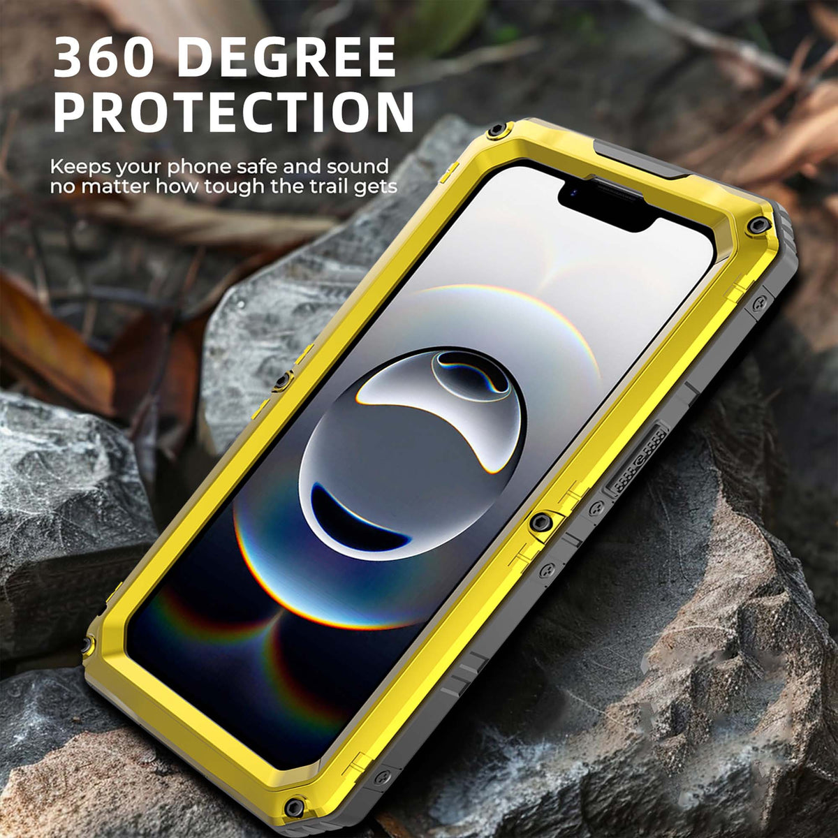 Ultramarine Technology with 360 Full-Body Waterproof Phone Case | Military-Grade Armor