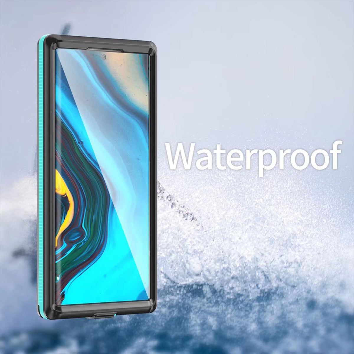 Ultramarine Technology with 360 Full-Body Waterproof Phone Case | Military-Grade Shockproof