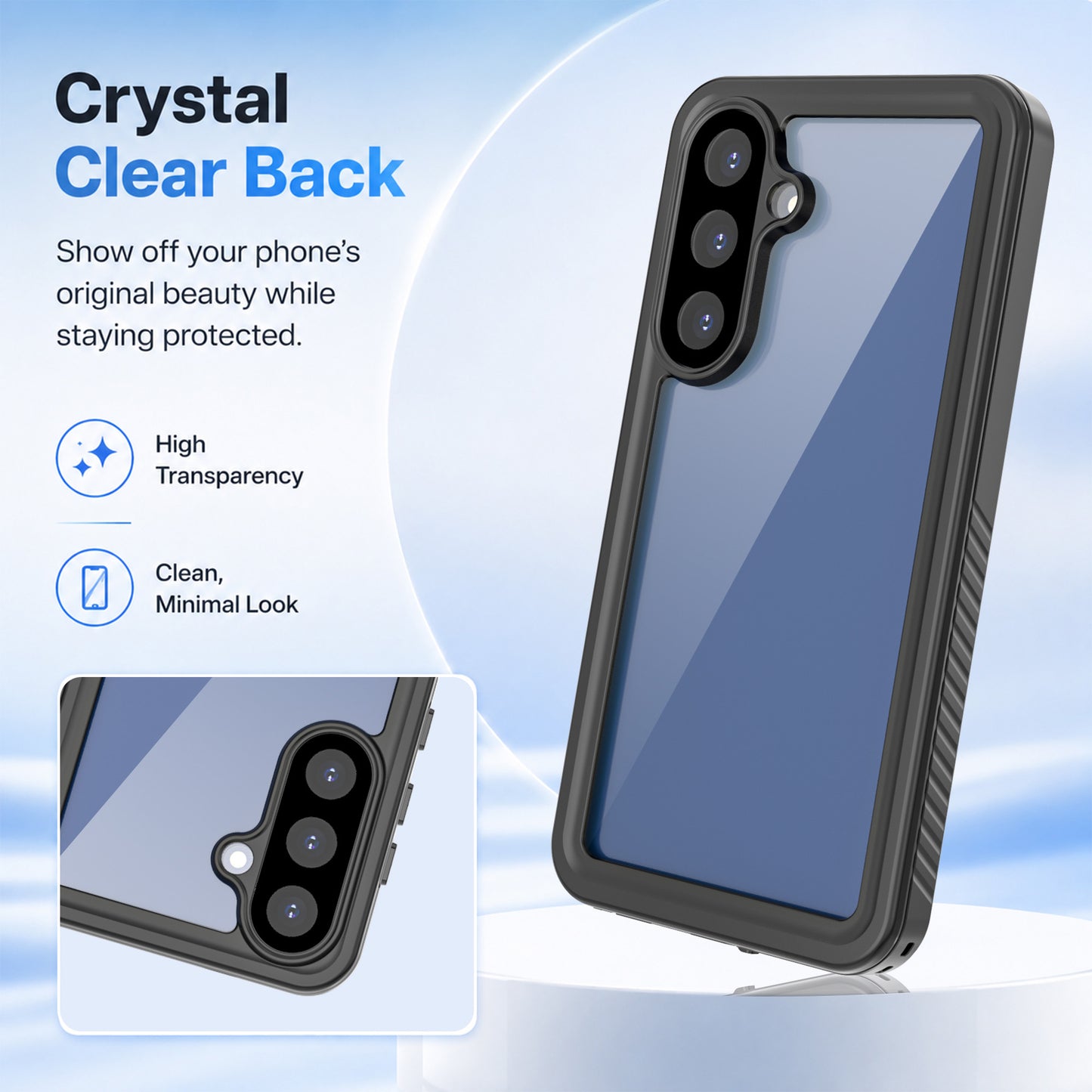 Ultramarine Technology 360° Full-Body Waterproof & Shockproof FS Series Phone Case - Galaxy S26 FE