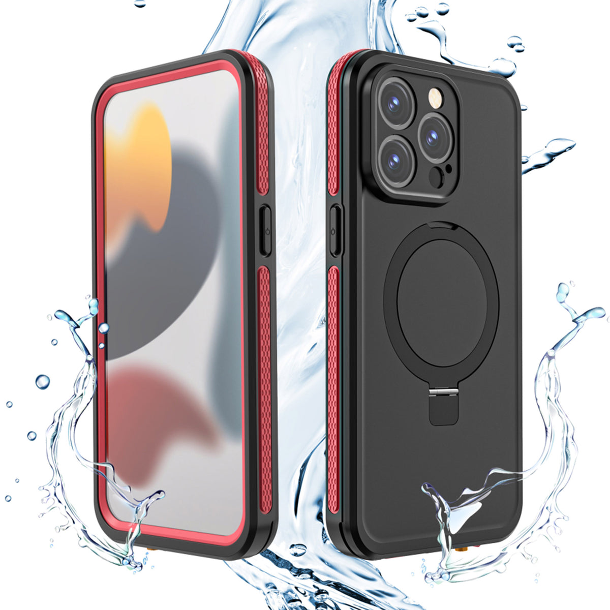Ultramarine Technology with 360 Waterproof with MagSafe | IP68 Shockproof Phone Case
