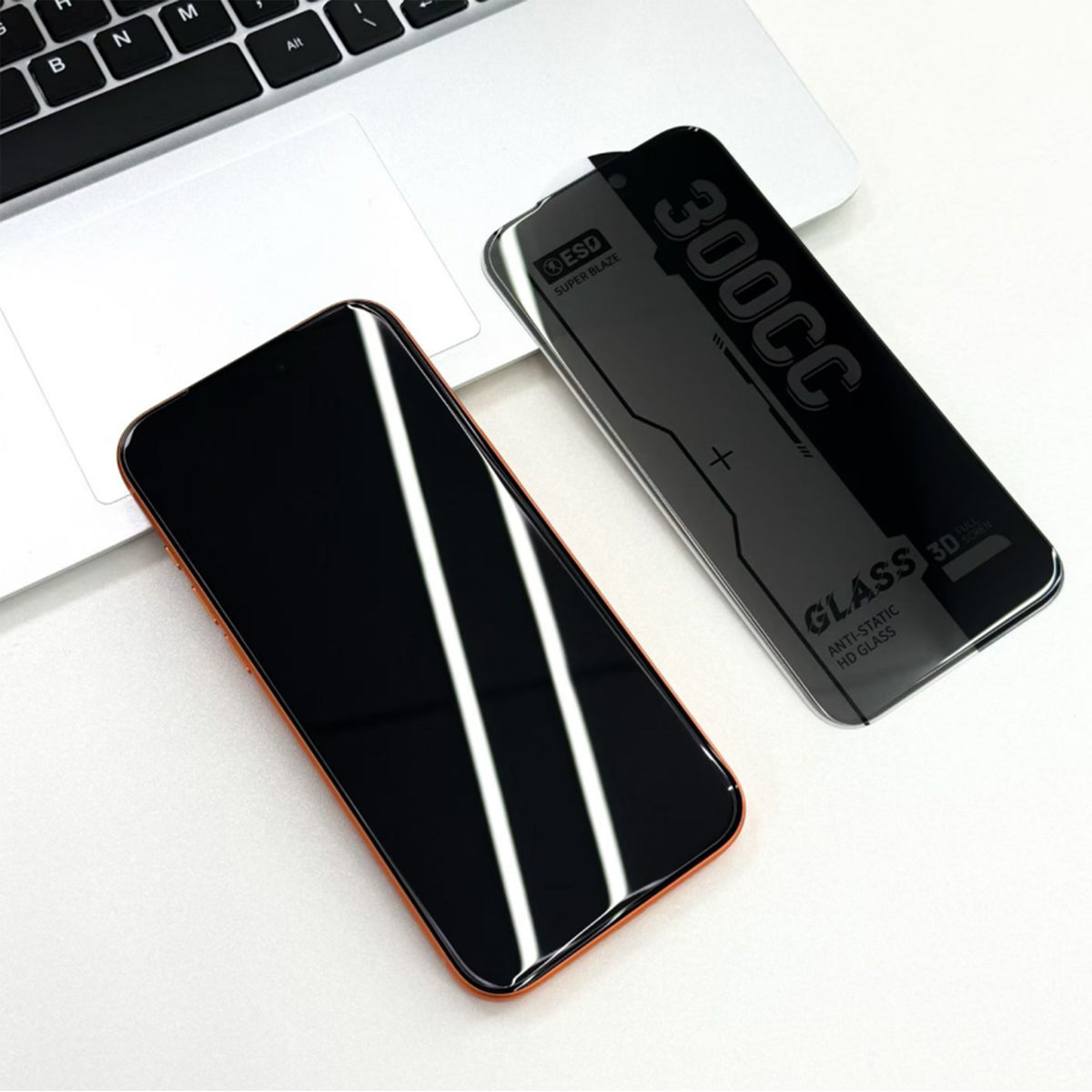 Ultramarine Technology 3D Curved 300CC Borderless iPhone Privacy Screen Protector
