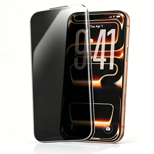 Ultramarine Technology 3D High-Aluminum Super Large Arc Privacy iPhone Screen Protector