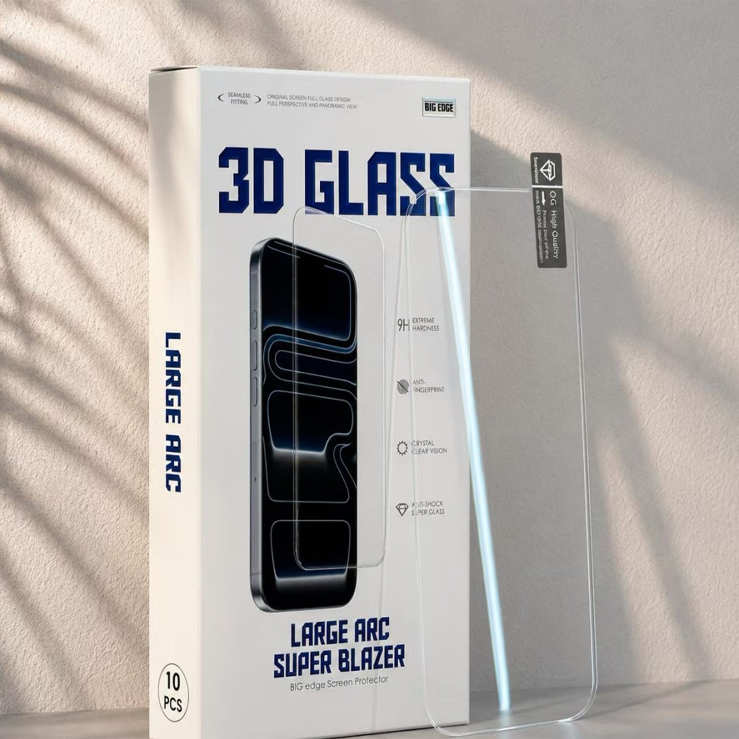 Ultramarine Technology 3D High-Aluminum Super Large Arc iPhone Screen Protector