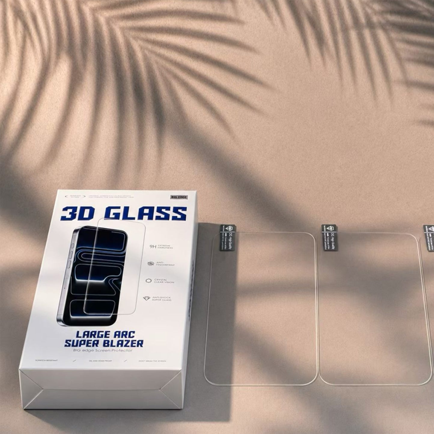 Ultramarine Technology 3D High-Aluminum Super Large Arc iPhone Screen Protector