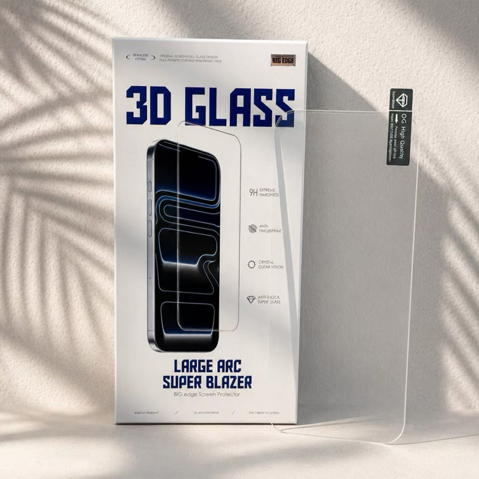 Ultramarine Technology 3D High-Aluminum Super Large Arc iPhone Screen Protector