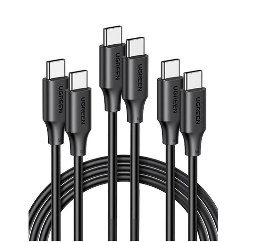 [3 Pack] 100W Fast Charging Type-C Cable USB-C to USB-C