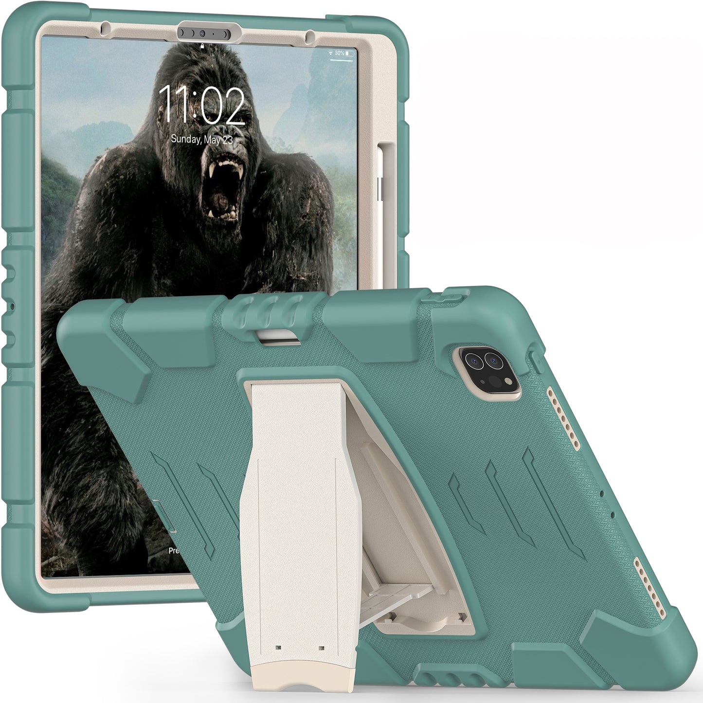 Gorilla King Kong iPad Pro 12.9 (2018) Case Stand Triple Protection