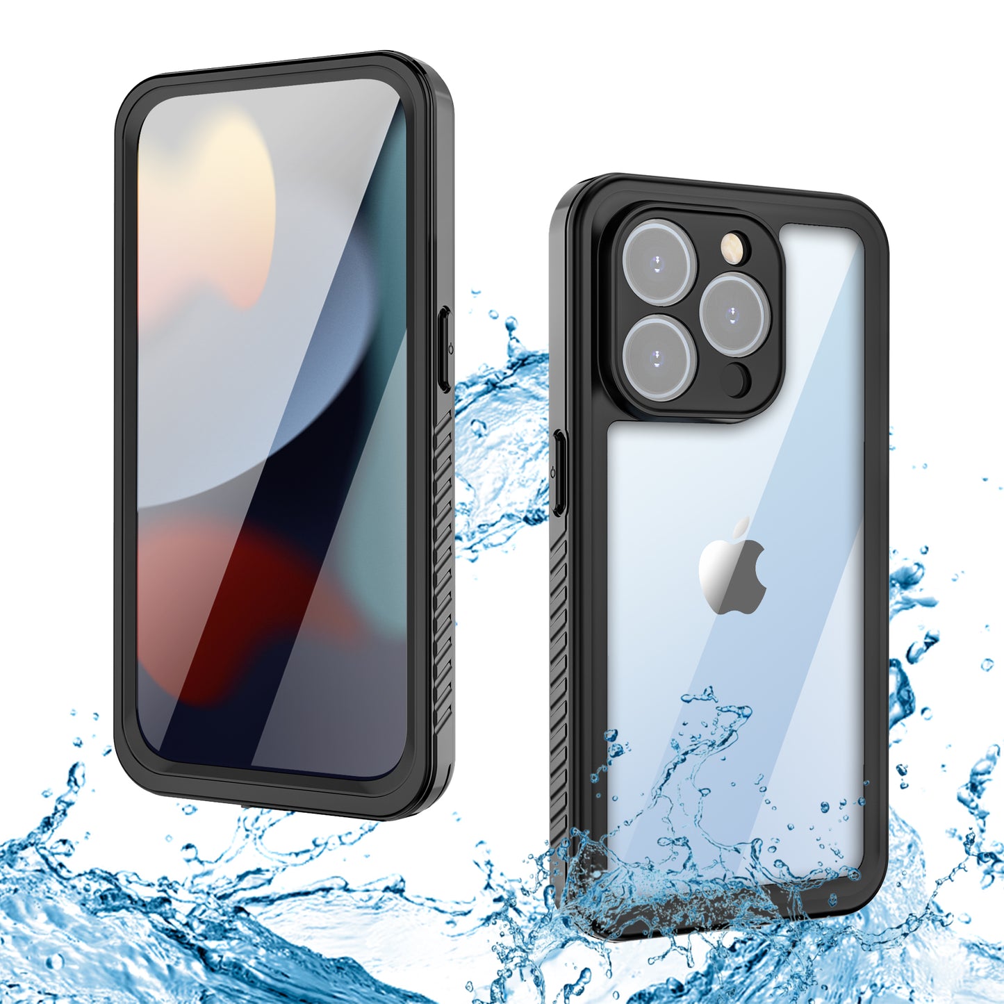 Twill Swimming IP68 Waterproof Apple iPhone 15 Pro Case Bumper Combo