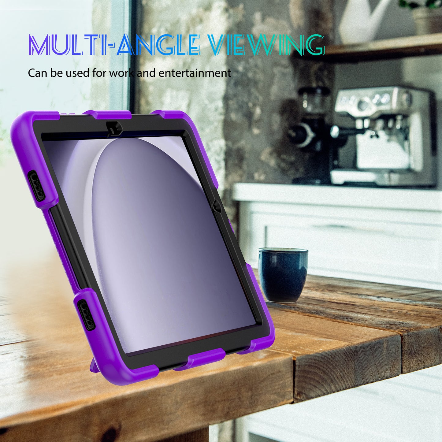 Tough Box Built-in Screen Protector Galaxy Tab A9 Case Shockproof