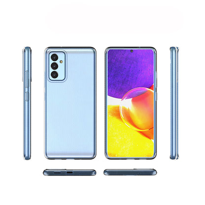 [2 Pack] Dot Clear Rubber Soft TPU Samsung Galaxy A82 Case Back Gel