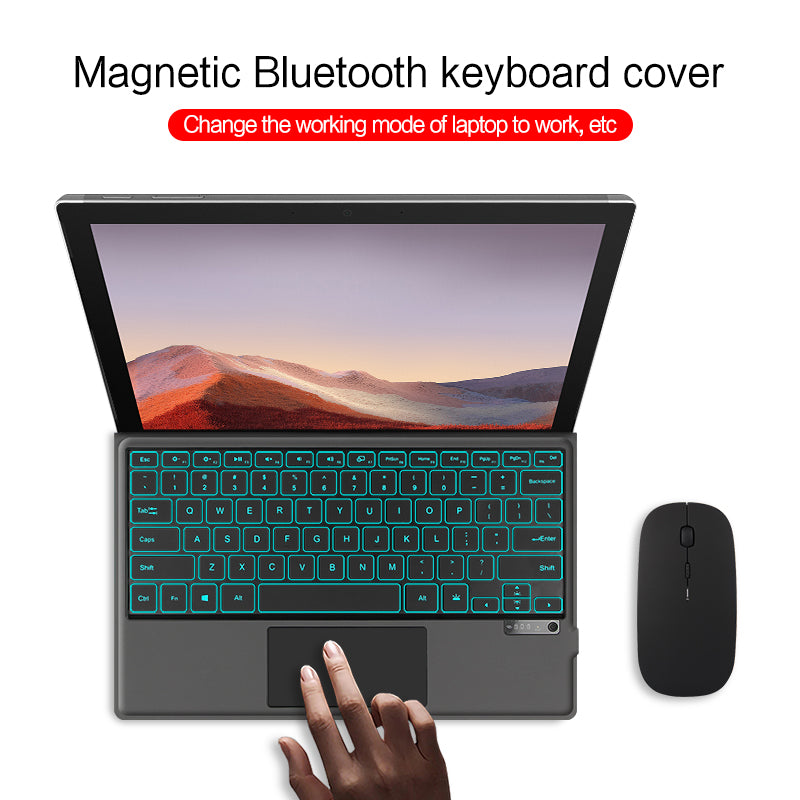 Magnetic Slim Microsoft Surface Pro 9 Keyboard with Backlit