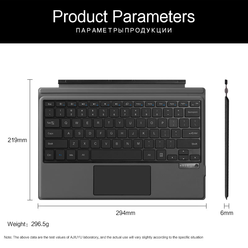 Marvellous V.3.0 Touchpad Keyboard Microsoft Surface Pro 7 Slim