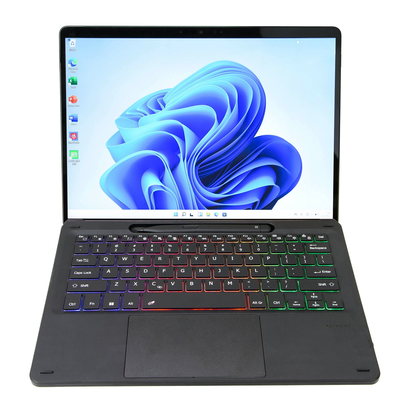 Backlit 3-colors Touchpad Keyboard Microsoft Surface Pro X