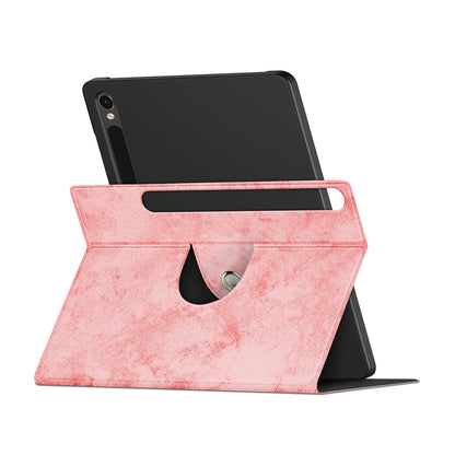 Rotating Stand Voltage Samsung Galaxy Tab S9 FE Case Leather