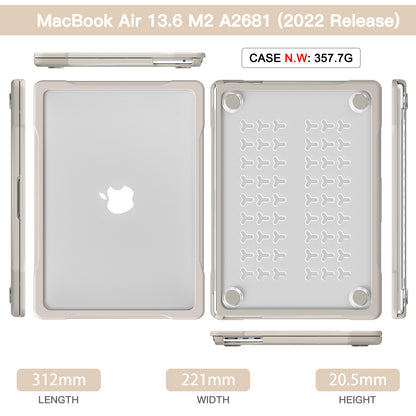 Popeye Apple MacBook Air 13.6 A2681 Case 360 Full Protection