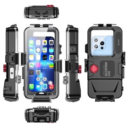 Multi-layer Lock Waterproof Apple iPhone 13 Pro Max Case Diving 30m