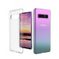 [2 Pack] Dot Clear Rubber Soft TPU Samsung Galaxy S10+ Case Back Gel