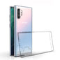 [2 Pack] Dot Clear Rubber Soft TPU Galaxy Note10+ Case Back Gel