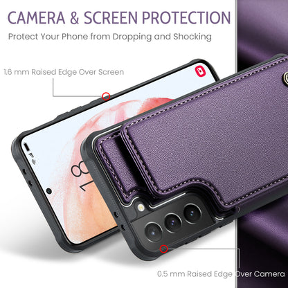 Sturdy Kickstand Samsung Galaxy S21+ Case Multiple Card Slot