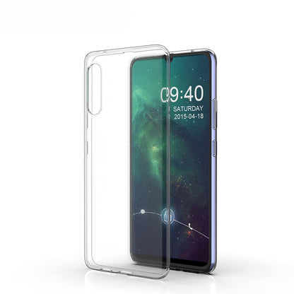 [2 Pack] Dot Clear Rubber Soft TPU Samsung Galaxy A90 Case Back Gel