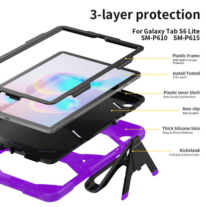 Tough Box Built-in Screen Protector Galaxy Tab S6 Lite Case Shockproof