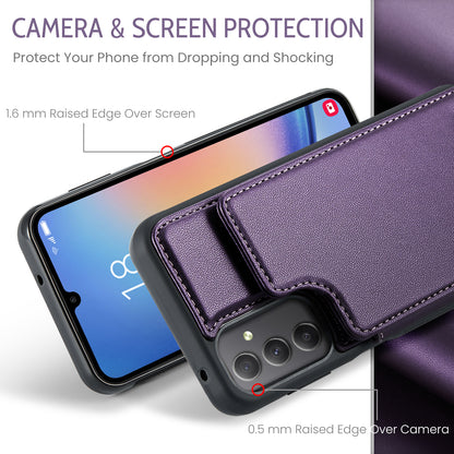 Sturdy Kickstand Samsung Galaxy A34 Case Multiple Card Slot