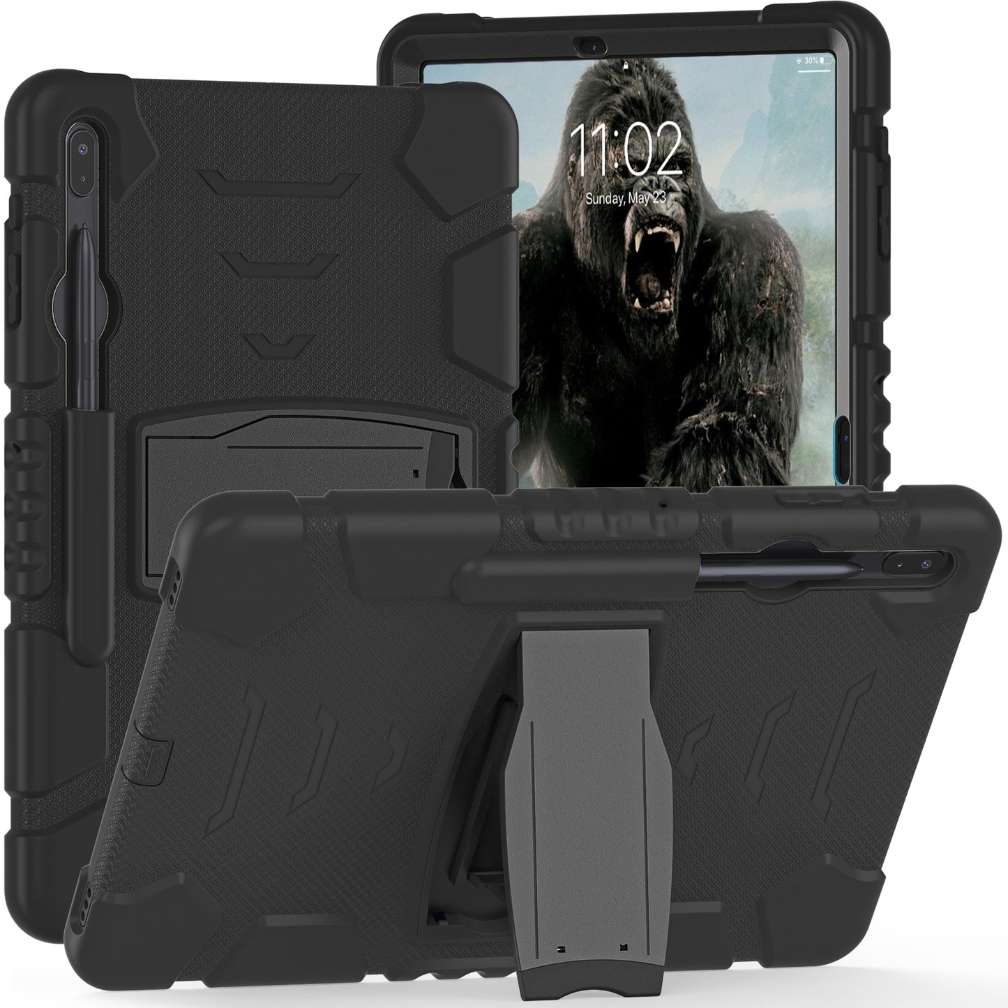 Gorilla King Kong Galaxy Tab S7 FE Case Stand Triple Protection