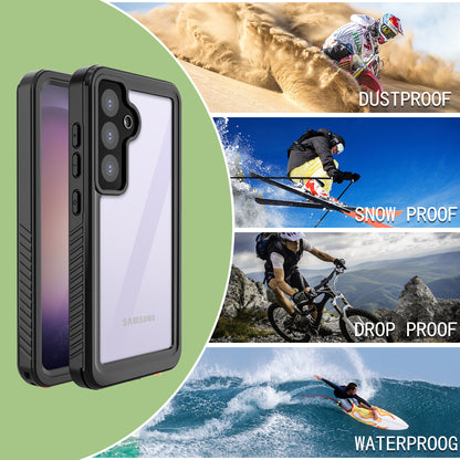 Twill Swimming IP68 Waterproof Samsung Galaxy S24 Case Bumper Combo