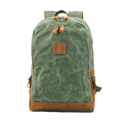 Men's Canvas Backpack Laptop Bag Casual Outdoor Colleges Universities School Hiking