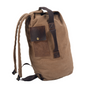 Men's Canvas Duffel Bag Laptop Cylinder Student Sports Basketball Travel Fitness