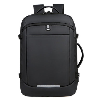 Men's Nylon Backpack Laptop Bag Business Commuting Multi-function USB Charging