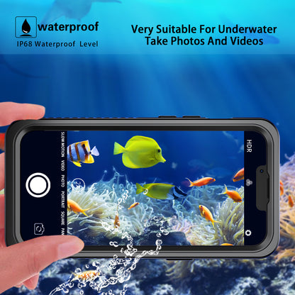 Twill Swimming IP68 Waterproof Apple iPhone 13 Case Bumper Combo