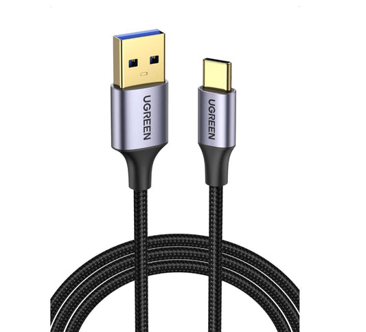 5Gbps Fast Charging Cable USB-A to Type-C Nylon Brained