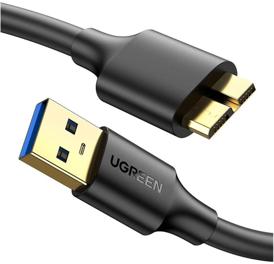 5Gbps Transferring Speed Hard Drive Cable Micro-B to USB-A