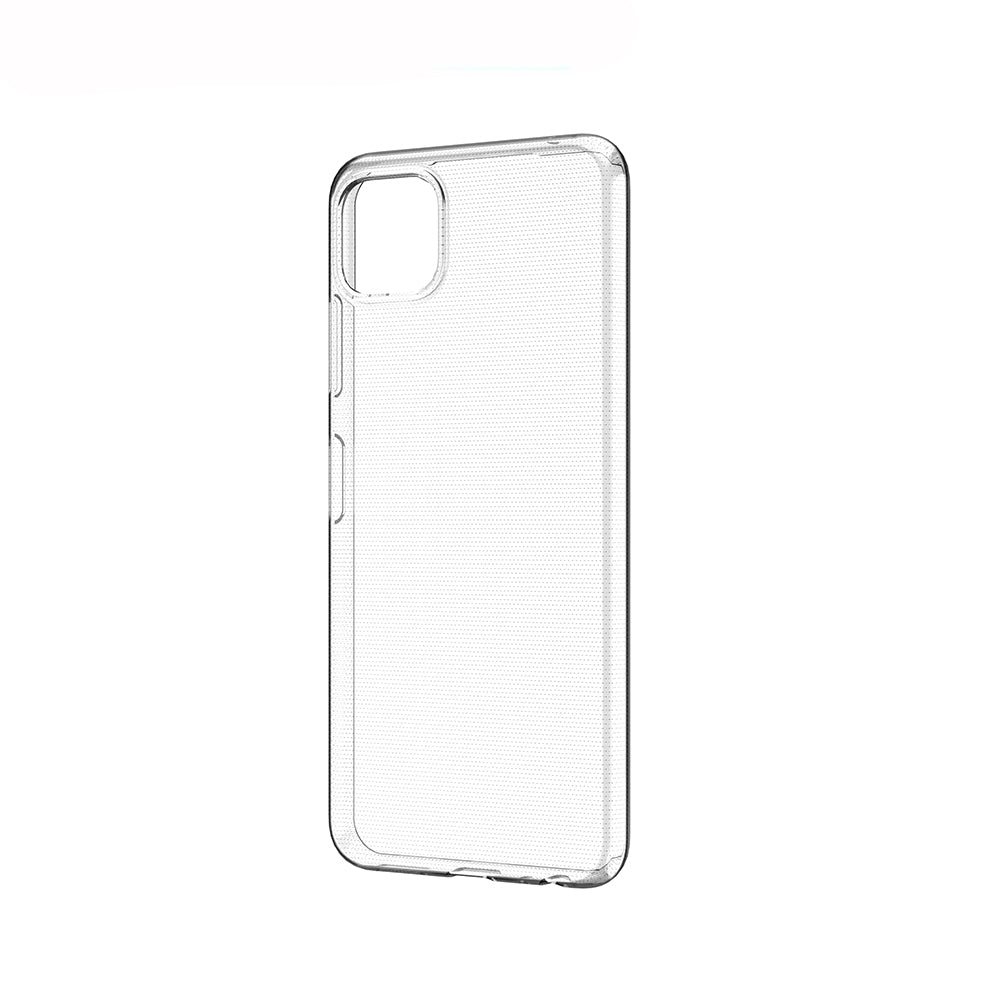 [2 Pack] Dot Clear Rubber Soft TPU Samsung Galaxy A22s Case Back Gel