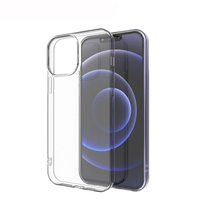 [2 Pack] Dot Clear Rubber Soft TPU iPhone 13 Pro Max Case Back Gel