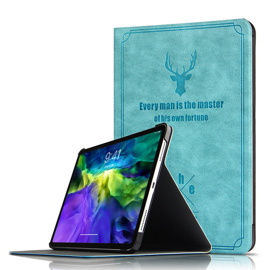 Destiny Imitation Deer Leather Apple iPad Pro 12.9 (2020) Case Folio