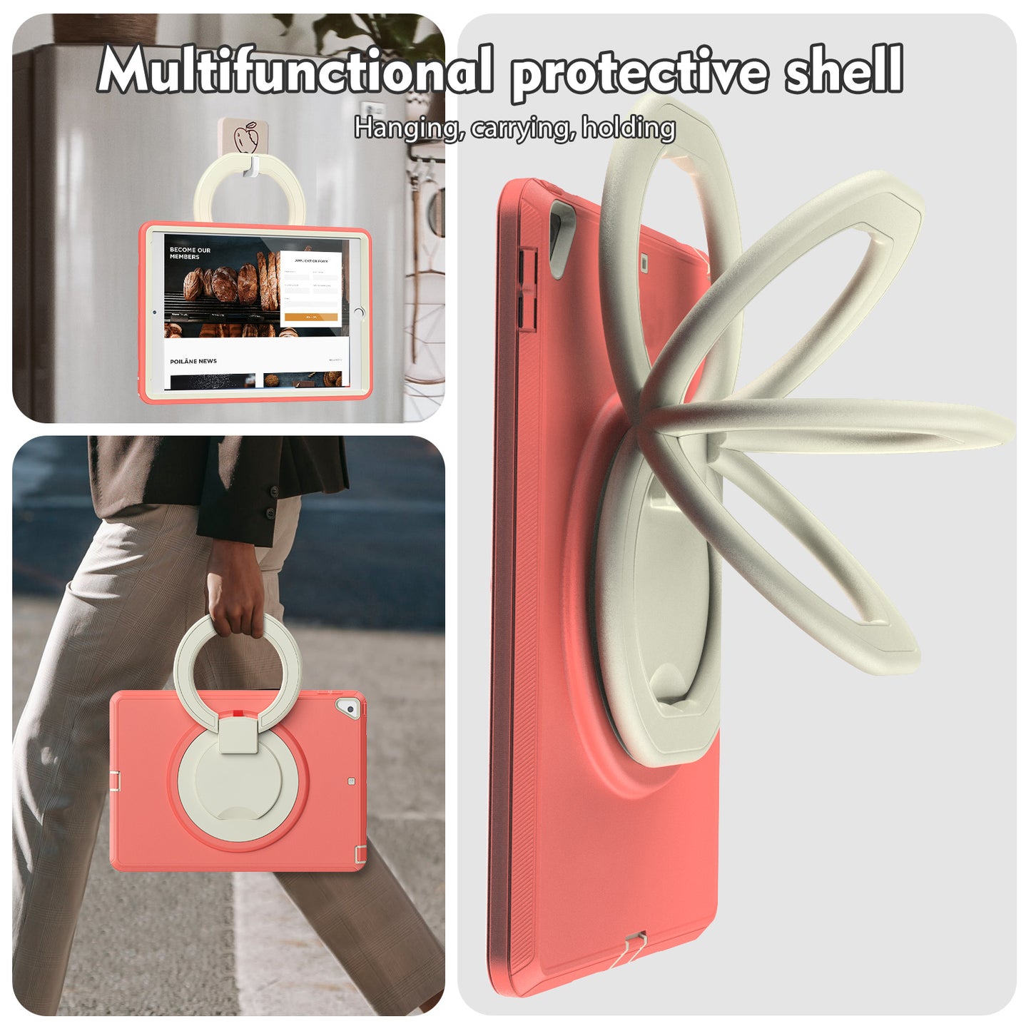 Righteous Handle Grip Apple iPad Air 3 Case Full Protection