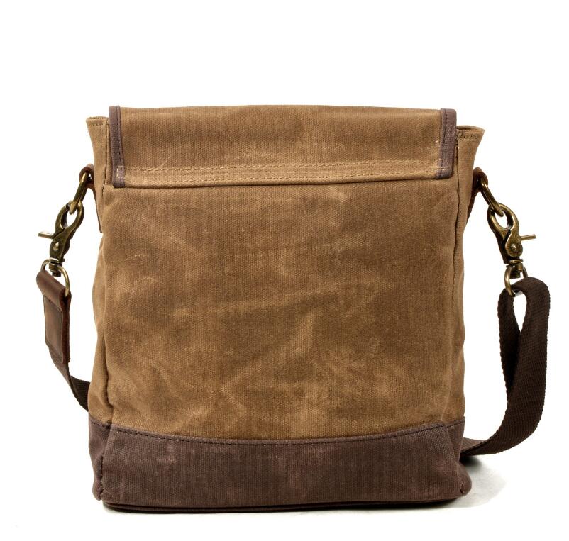 Men's Canvas Messenger Bag Tablet Trendy Single Leisure Outdoor Travel Wide Range