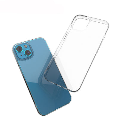 [2 Pack] Dot Clear Rubber Soft TPU Apple iPhone 13 Case Back Gel