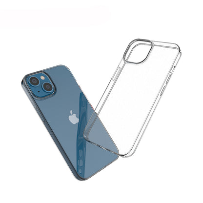 [2 Pack] Dot Clear Rubber Soft TPU Apple iPhone 14 Case Back Gel