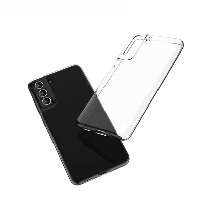 [2 Pack] Dot Clear Rubber Soft TPU Samsung Galaxy S21 FE Case Back Gel