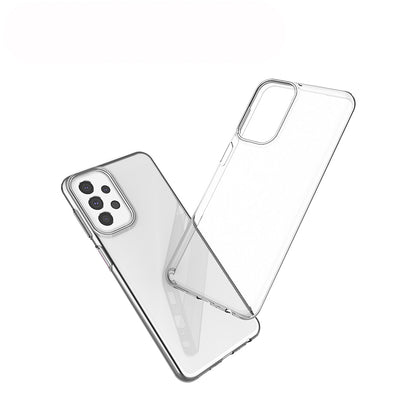 [2 Pack] Dot Clear Rubber Soft TPU Samsung Galaxy A23 Case Back Gel