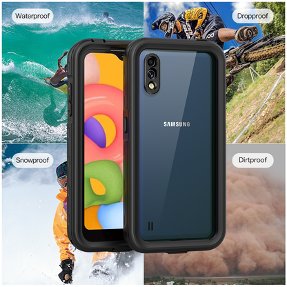 Burst Slim Swimming Waterproof Samsung Galaxy A01 Case Clear