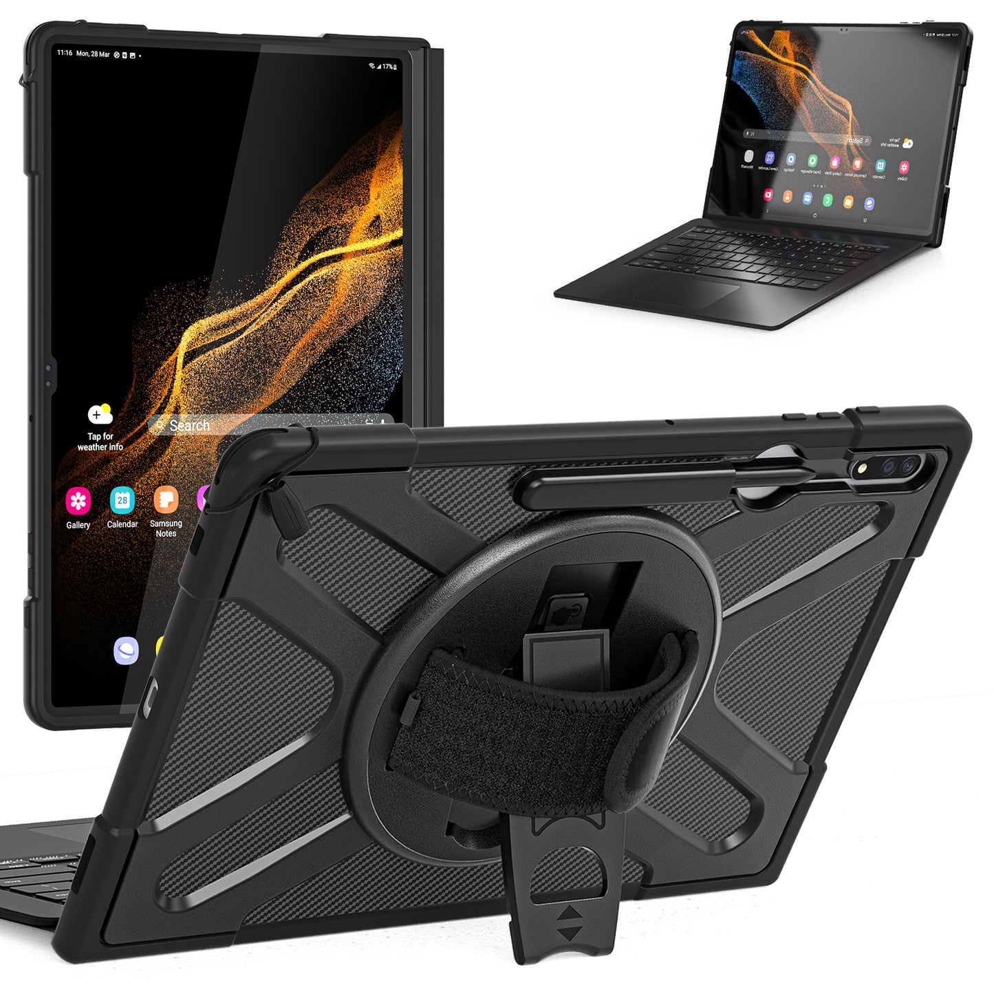 Loop Beer Galaxy Tab S8 Ultra Case Multi Protection Stable Stand